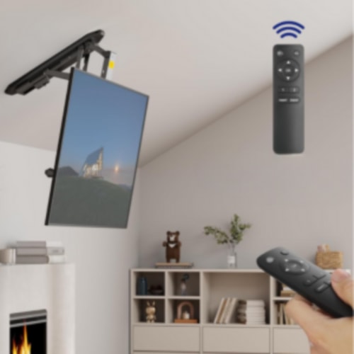 Motorized Flip-Tilt TV Mount w/Remote & App - ShopSale