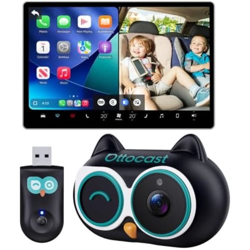 OTTOCAST Baby Car Camera & Wireless CarPlay Adapter 2026