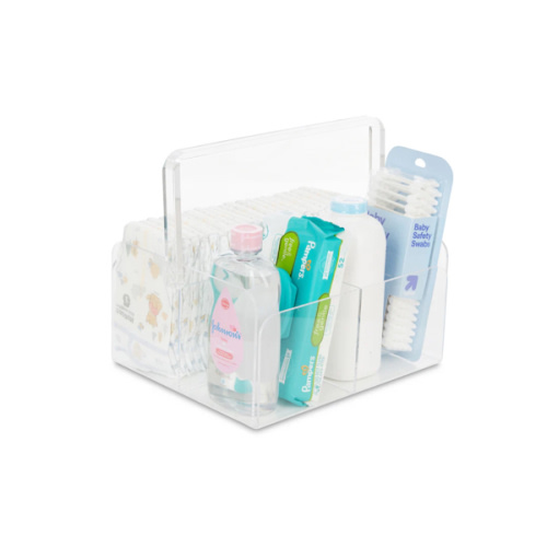 LELLOBABY™ - "Mommy Tool Box" Premium Acrylic Diaper Organizer