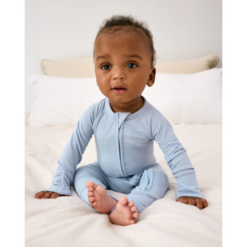 Little Sleepies Bamboo Viscose Zip Romper Pajamas | Little Sleepies