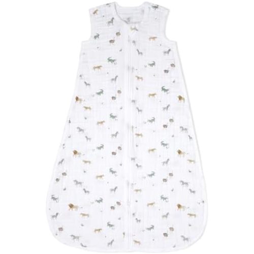 aden + anais Baby Sleeping Bag, Wearable Swaddle Blanket for Girls & Boys, Newborn Sleep Sack, Breathable & Lightweight