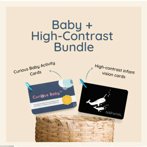 Infant Learning Cards - Curious Baby™ Activity Cards – Curious Baby Cards