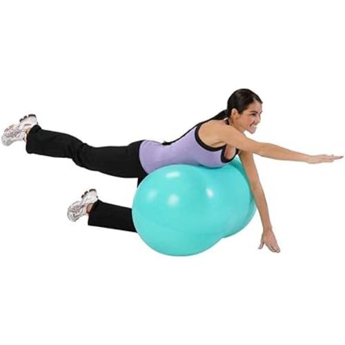 AeroMat Therapy Burst Resistant Peanut Fitness Ball