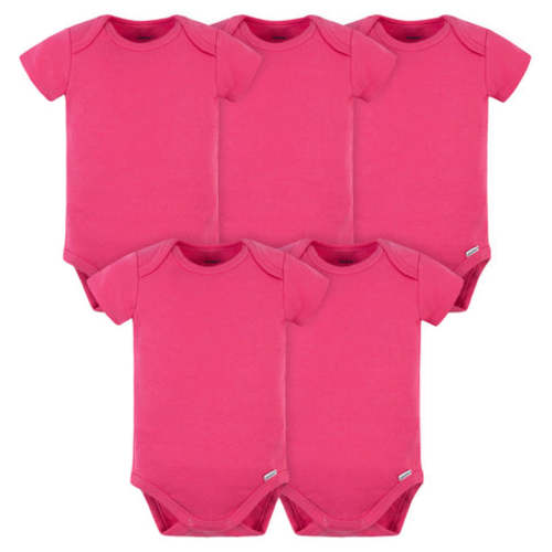 Onesies® Baby Girl 5-Pack Hot Pink Bodysuits