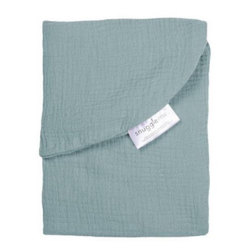 Lounger Curve Muslin Cover | Slate