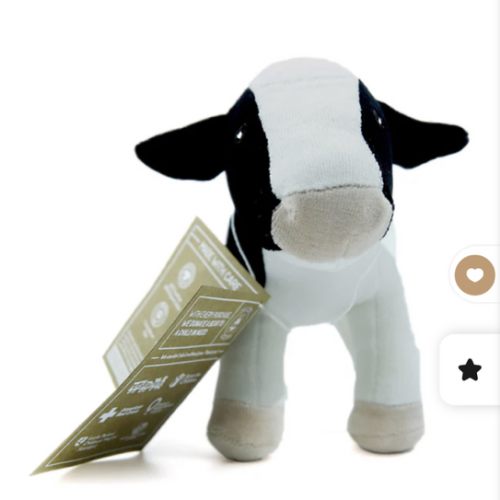 Organic Cow 12” | Cow Stuffed Animal | Bears for Humanity