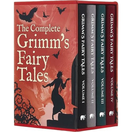 The Complete Grimm's Fairy Tales: Deluxe 4-Book Hardcover Boxed Set (Arcturus Collector's Classics) Hardcover – September 1, 2022