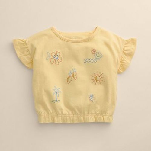 Baby & Toddler Girl Little Co. by Lauren Conrad Flutter Sleeve Tee