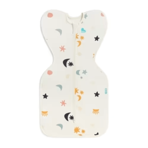 Swaddle Up™ 1.0 TOG Organic Cotton Buff Lunar