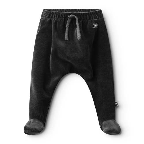 velvet footed baggy pants