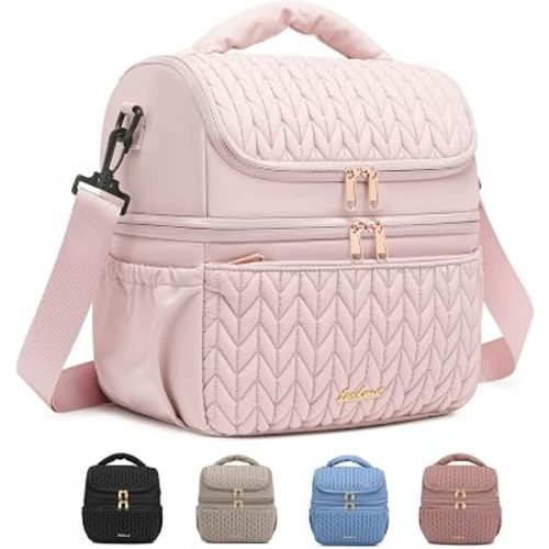 Breastmilk Cooler Bag, 12L Dry/Cold Layers & Detachable Divider