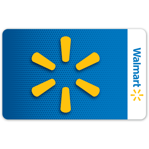 Basic Blue Yellow Spark Walmart Gift Card