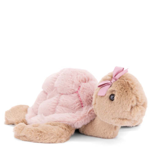 Baby Sandy Pink Turtle Stuffed Animal