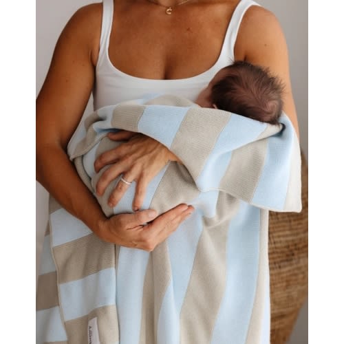 Knit Blanket - Tallow