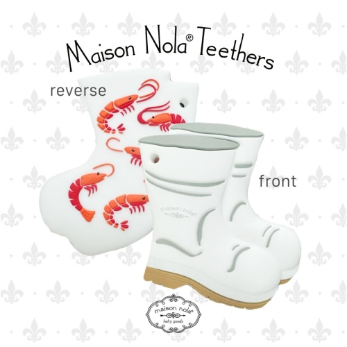 Shrimp Boot Teether | Maison Nola