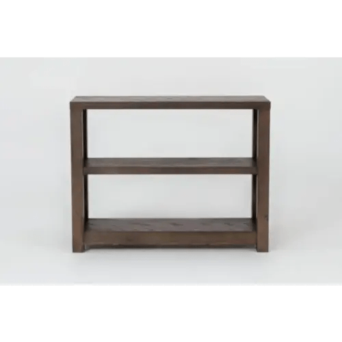 Nora Brown Open Bookcase