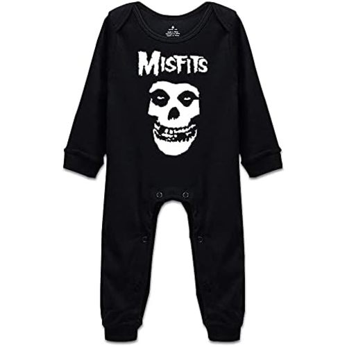 DOQOSESHY Cute Misfits Baby Climbing 0-24 Months Bodysuit Unisex Breathable Toddler Rompers