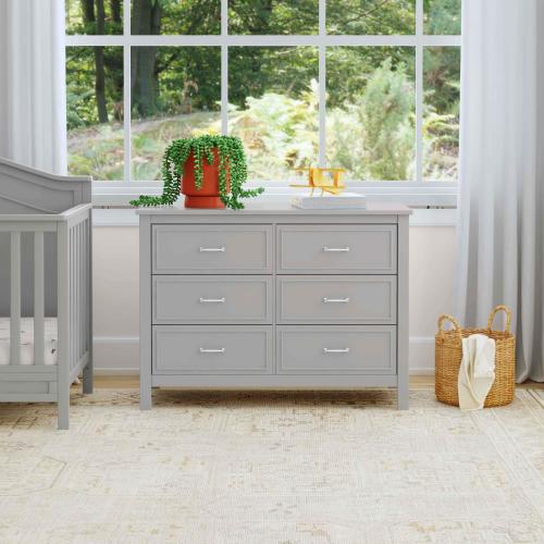 Davinci Charlie 6 Drawer Double Dresser | Ashley