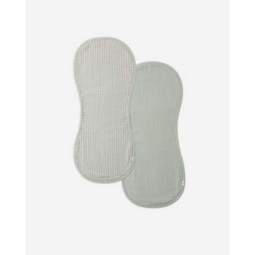 Burp Cloth, 2 Pack Sage Gingham, Sage