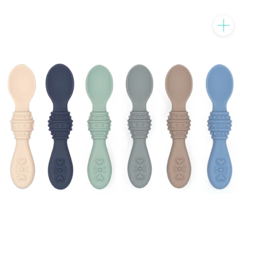 Baby Silicone Spoons | First Stage Infant Spoons