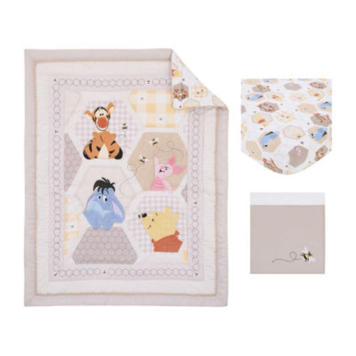 Disney Collection 3-pc. Winnie The Pooh Crib Bedding Set