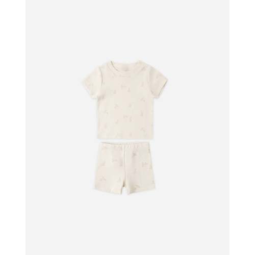 Summer Pajama Set Bunnies – Quincy Mae