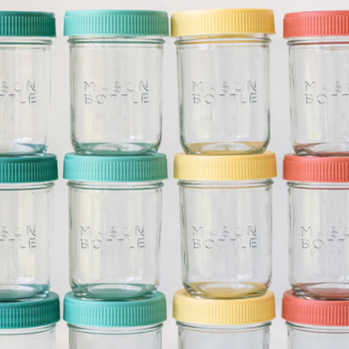 Breastmilk Storage Jar Set – Mason Bottle