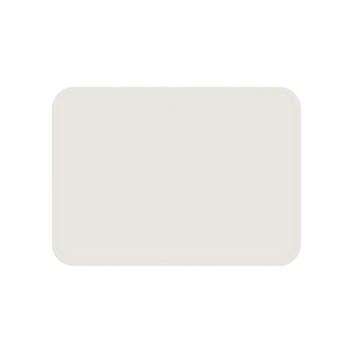 Lalo Silicone Placemat for Toddlers & Babies - Non-Slip Kids Placemat for Restaurants & Dining Tables - Non-Toxic & BPA Free Safe - for Ages of 4 Months and Up - Oatmeal