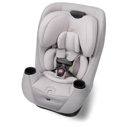 Maxi-Cosi Pria Max 3-in-1 Convertible Car Seat, Infant to Toddler Car Seat, ClipQuick Magnetic Chest Clip, Quick-Install Latch, Machine-Washable Cover, 5-100 lbs, Oyster Shell