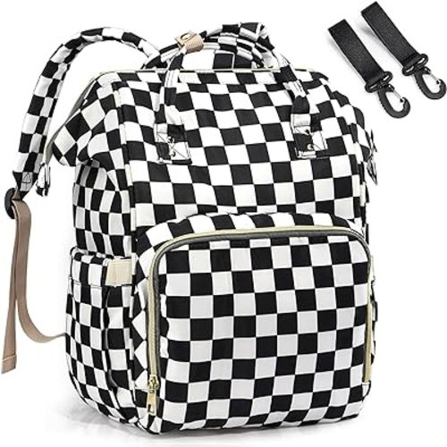 Diaper Bag Backpack for Mom & Dad, Multifunction Waterproof Baby Changing Bags, Large Nappy Bag Backpack