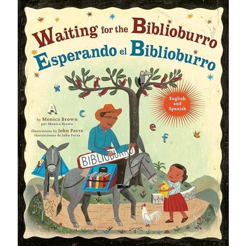 Waiting for the Biblioburro/Esperando el Biblioburro: (Spanish-English bilingual edition) Paperback – Picture Book, July 16, 2024