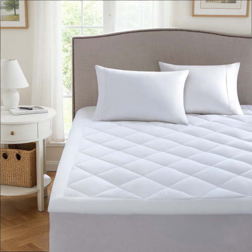 Regency Heights Cal King Size Quilted Fitted Mattress Pad Cover, Waterproof Mattress Topper with Deep Pocket, Extra Thick Bed Mattress Protector, Down Alternative Mattress Cover, Machine Washable