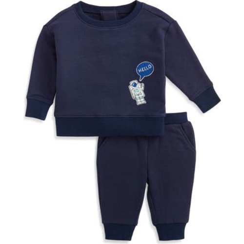 Brushed Fleece Magnetic Sweatshirt & Joggers Set