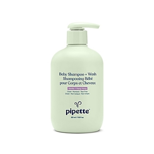 Pipette 11.8 fl. oz. Vanilla + Ylang Ylang Baby Shampoo & Wash