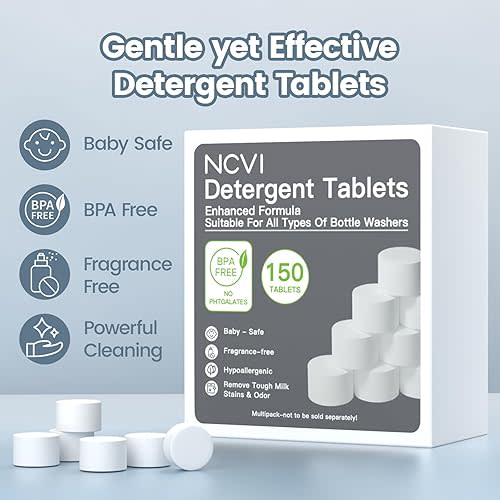 NCVI 150 PCS Detergent Washing Block Tablets