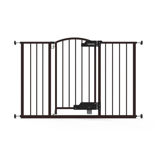 Easy Open Baby Gate - Espresso