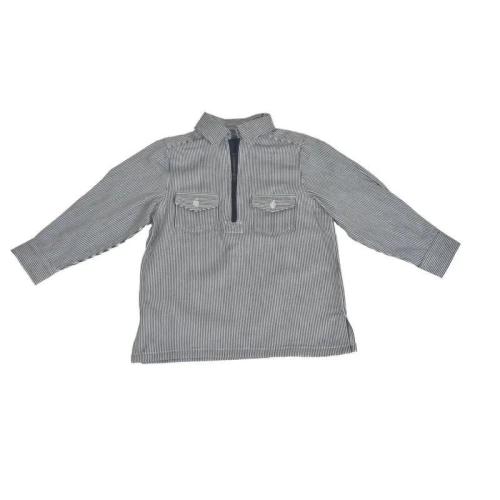 Hickory Shirt Co. Kids Long Sleeve Half-Zip Lil' Hickory Shirt