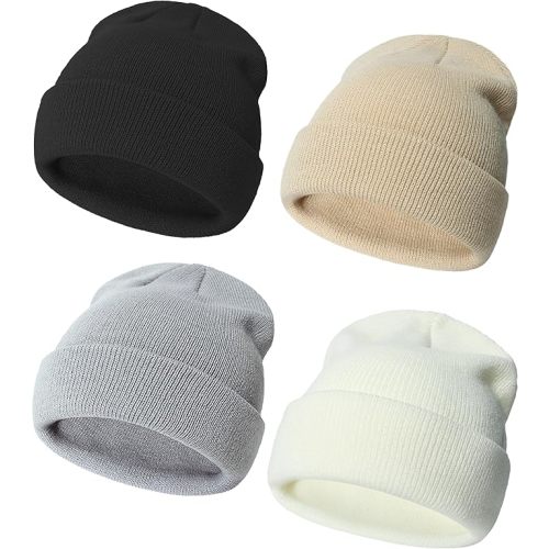 ENBAOHUI Baby Beanie Hat Newborn Winter Warm Knit Hat Kids Soft Beanie Cap Boys Girls Winter Warm Knit Hat