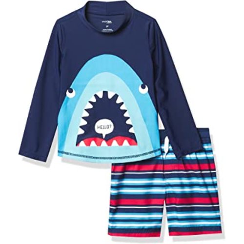 Simple Joys by Carter's Baby-Boys 2-Pack Assorted Rashguard SetsRash Guard Sets