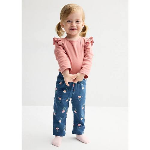 Baby Girl Carter's 2-Piece Long-Sleeve Floral Bodysuit & Pant Set