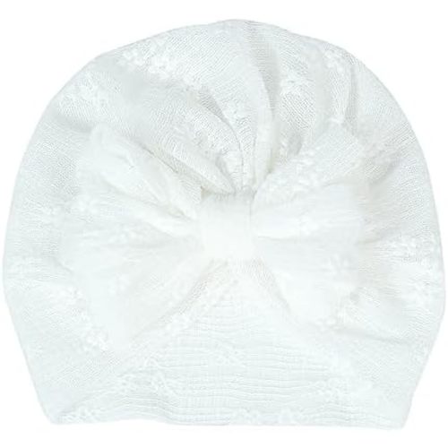 Hat Newborn Turban Girls Hospital Infant Toddler Big Hair Bow Head Wrap Gift Newborn Girls