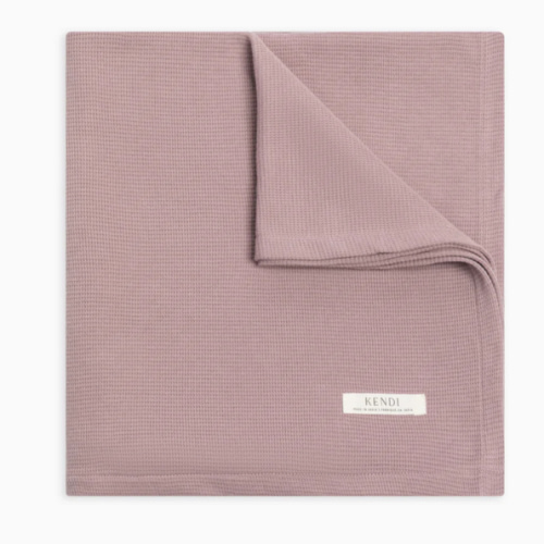 Waffle Knit Baby Blanket