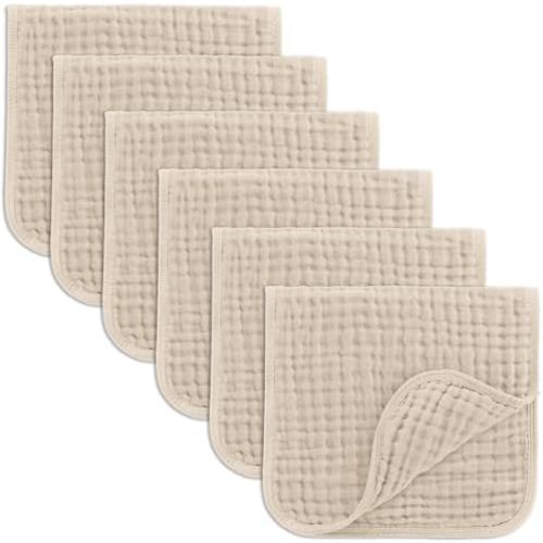 Comfy Cubs Muslin Burp Cloths- Sand