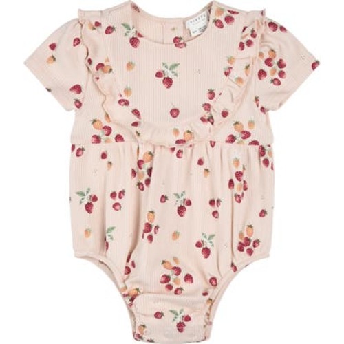 Strawberry Print Bodysuit, 6M