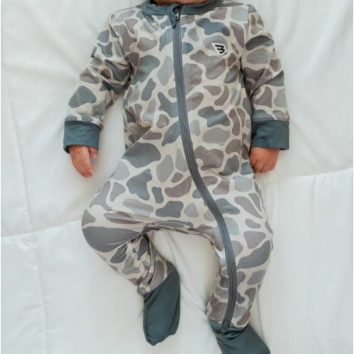 Baby Zip Up - Classic Deer Camo – BURLEBO