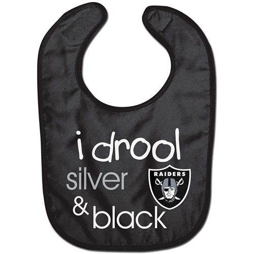 NFL Oakland Raiders WCRA1963414 All Pro Baby Bib