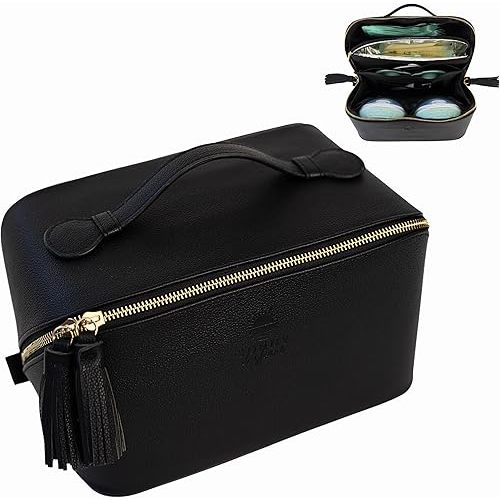 Wearable Breast Pump Bag with Cooler, Pumping Bag for Work, Compatible with Wearable Breast Pumps, Removable Breast Milk Cooler Included, Portable Pump Carrying Case with Room for Accessories