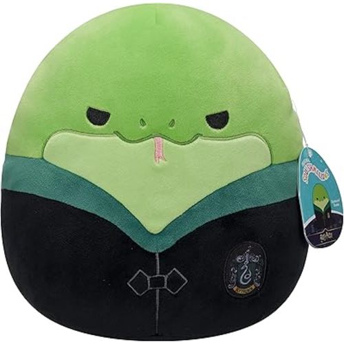 Squishmallows Original “Harry Potter” 10in Slytherin Snake in Hogwarts Robe Plush - Ultrasoft Official Jazwares Plush (Medium-Sized)
