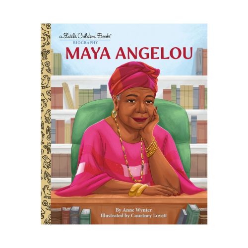 Maya Angelou: A Little Golden Book Biography - by Anne Wynter (Hardcover)