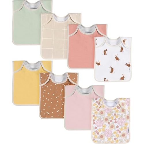 Gerber Unisex Baby Lap Shoulder Bibs